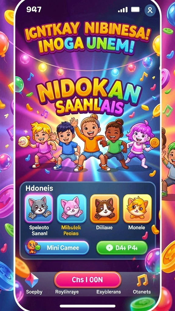 Tampilan antarmuka yang menarik dan user-friendly.