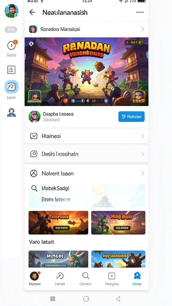 Tampilan grafis yang memukau dalam permainan slot.