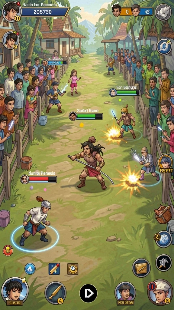 Gameplay seru saat menyelesaikan misi di AN777.