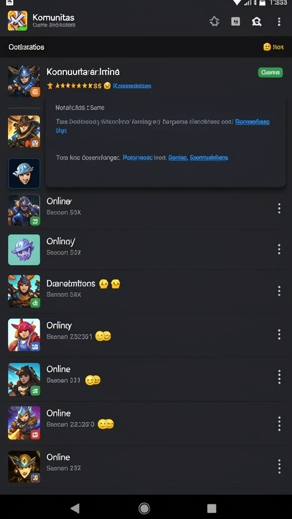 Menghadapi monster kuat dalam pertarungan epik.