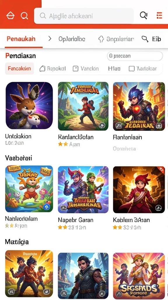 Tampilan antarmuka yang menarik dan mudah dipahami.