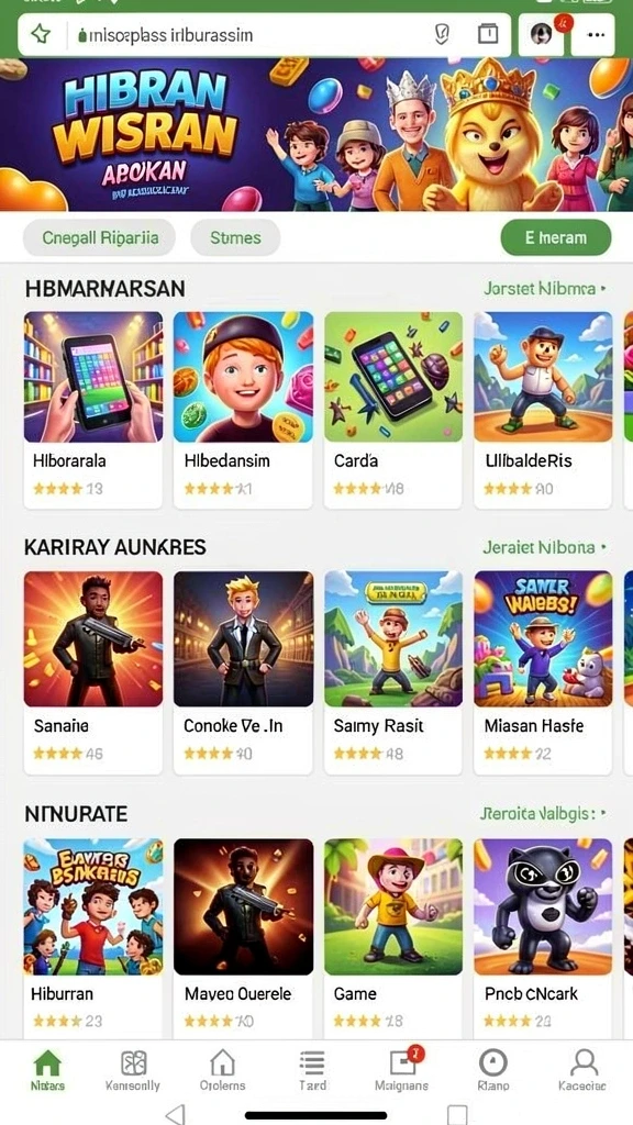 Karakter kustomisasi yang beragam dan unik.