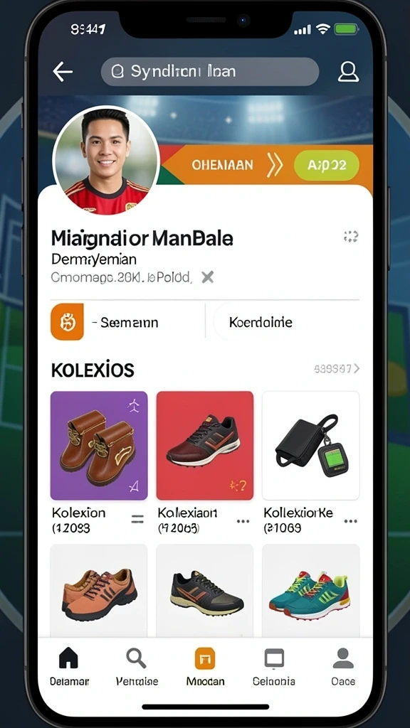 Tampilan antarmuka pengguna yang menarik.