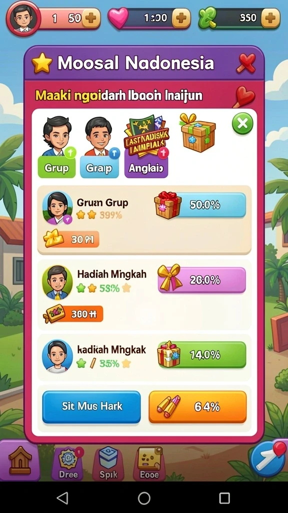 Mode permainan baru yang menantang dan menyenangkan.