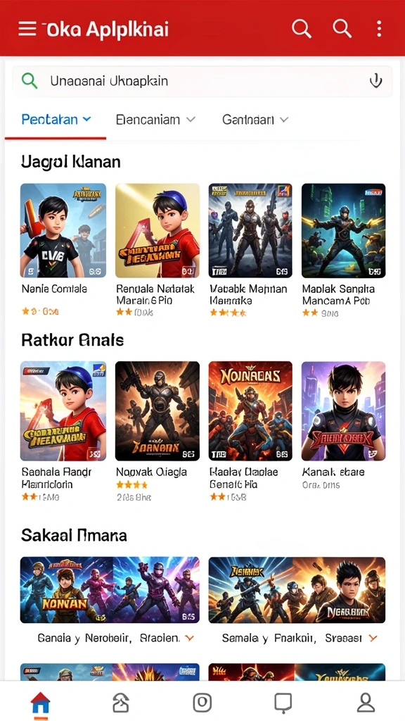 Tampilan antarmuka yang ramah pengguna.