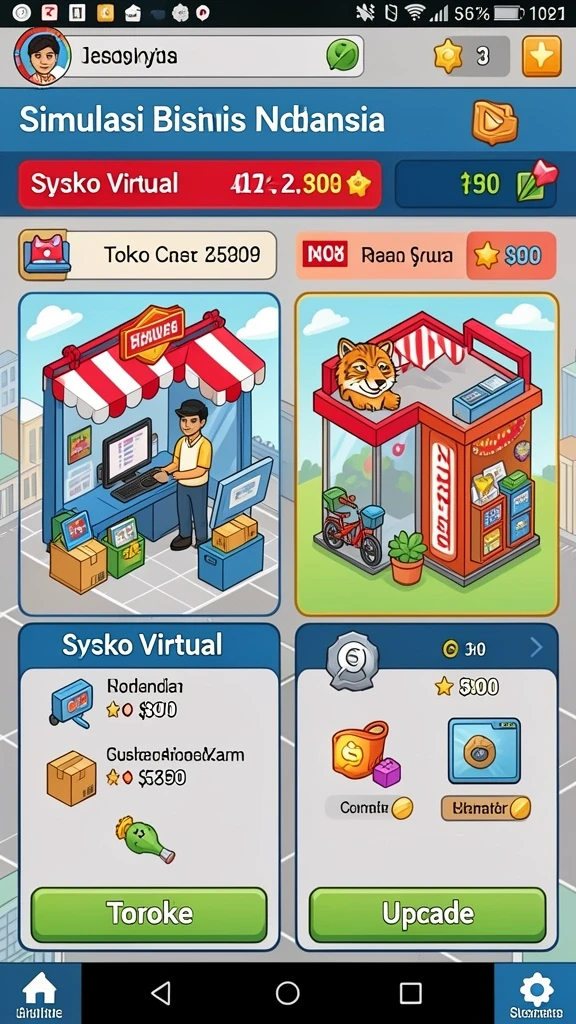 Banyak pilihan permainan seru dan menarik.