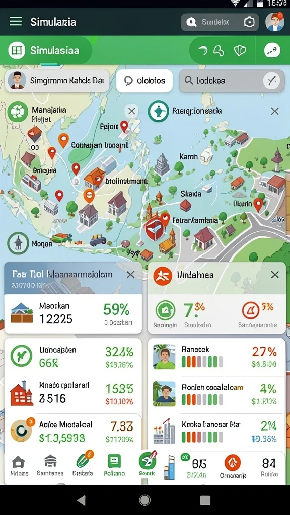 Tampilan awal yang menarik dan menawan.