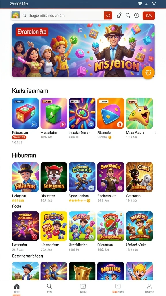 Screenshot dari event menarik yang sedang berlangsung.
