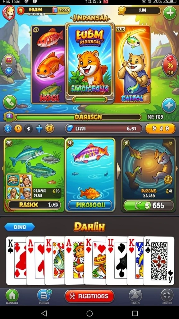 Gameplay yang seru dan penuh tantangan.