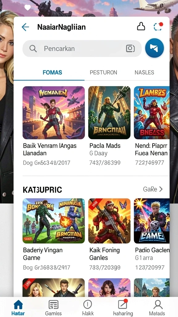 Berbagai pilihan genre film yang lengkap dan menarik.