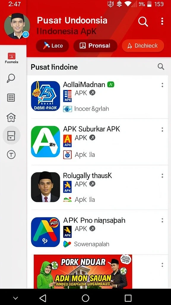 Grafis dunia ajaib yang memukau dan penuh warna.