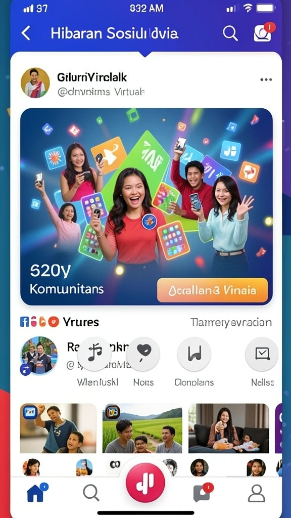 Tampilan antarmuka yang user-friendly dan menarik.
