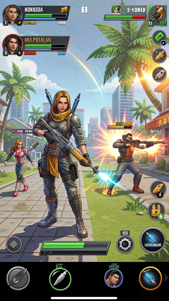 Screenshot menampilkan tampilan grafis yang menakjubkan dari permainan.