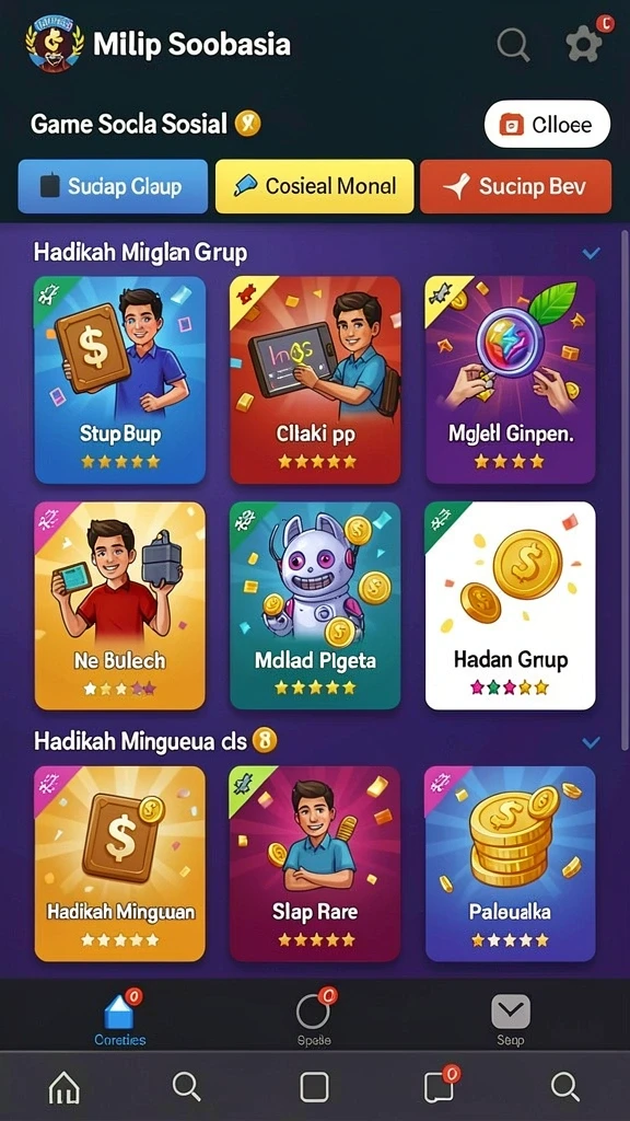 Tampilan antarmuka yang menarik dan intuitif.