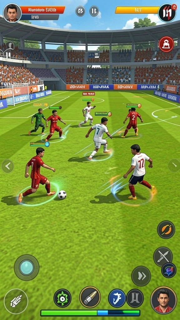 Tampilan misi dengan grafik yang menawan.