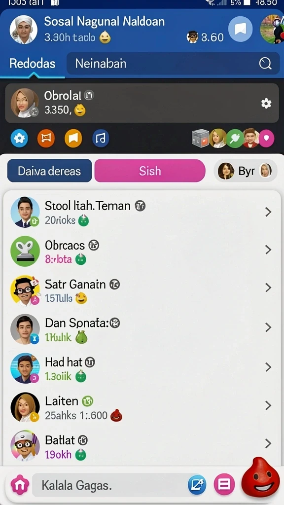 Tampilan antarmuka yang intuitif dan ramah pengguna.