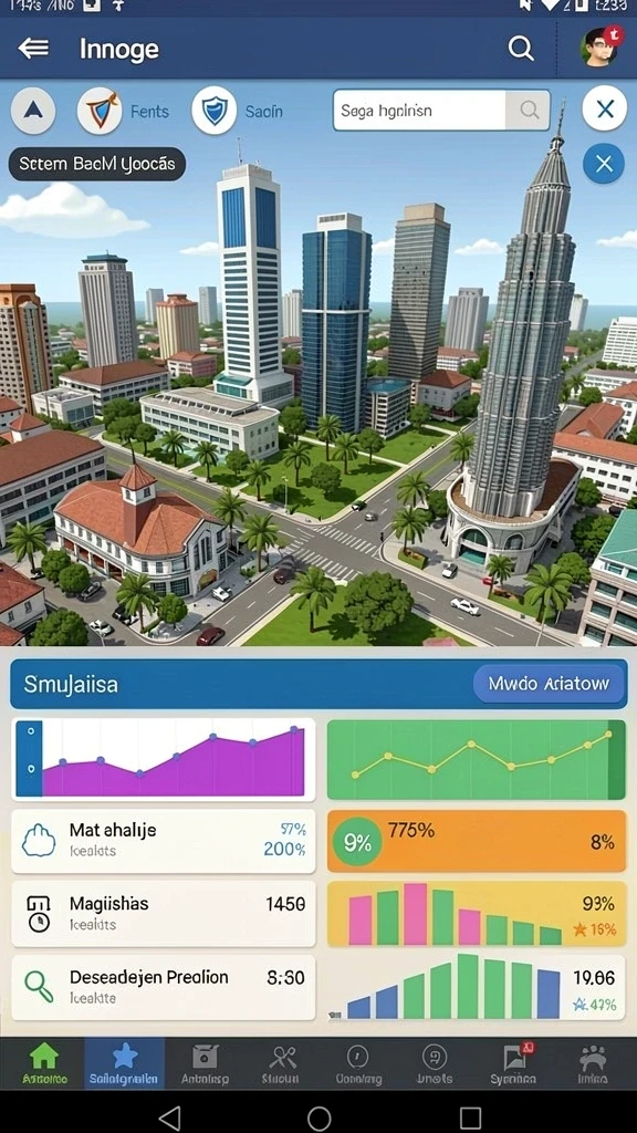 Misi yang bervariasi dan menantang setiap level.