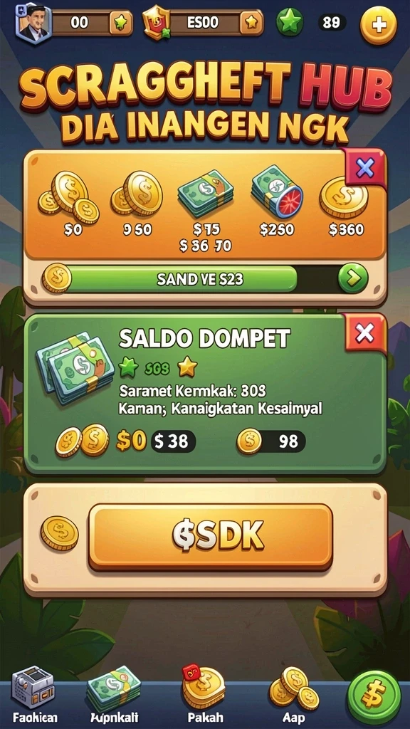 Fitur multiplayer yang memungkinkan bermain bersama teman.