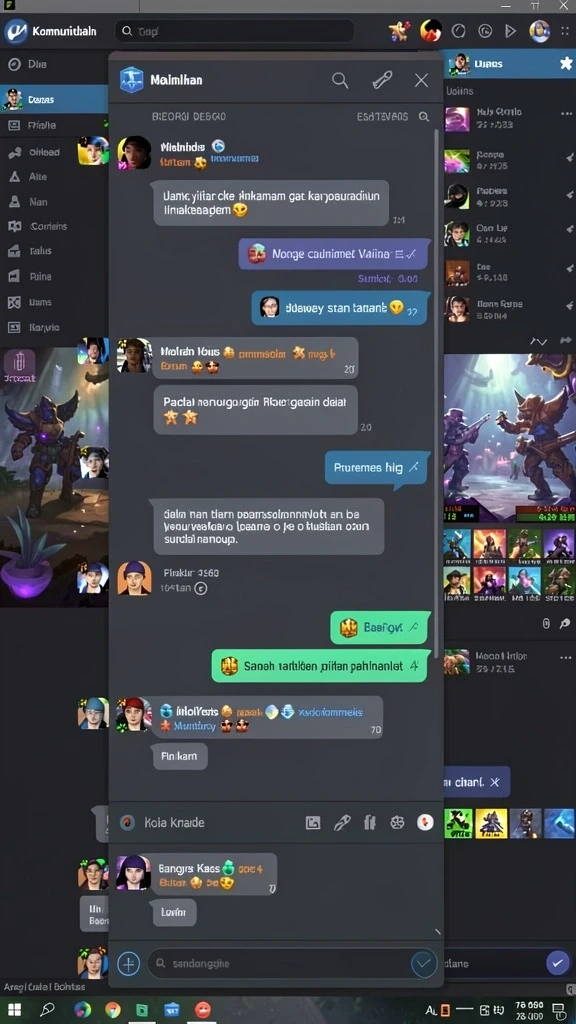 Screenshot ketiga menampilkan salah satu event khusus dalam permainan.