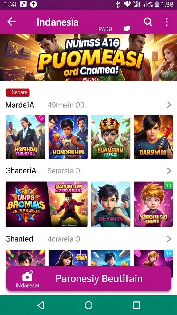 Grafis yang menarik dan modern.