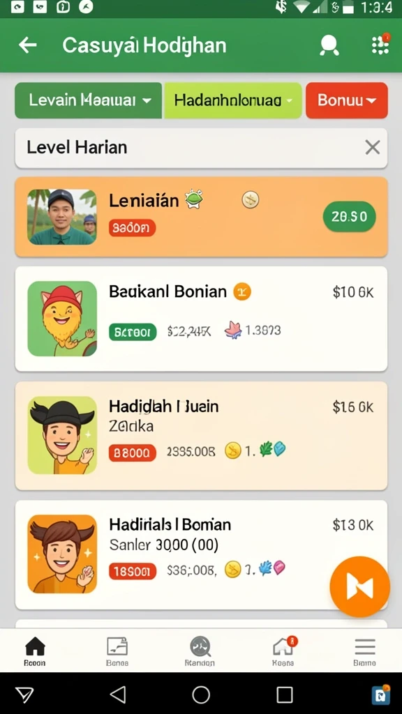 Screenshot menampilkan karakter utama dalam aksi.