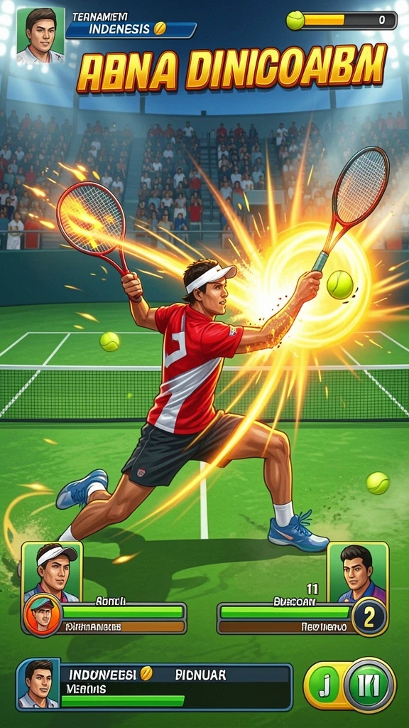 Screenshot menunjukkan fitur multiplayer yang seru.