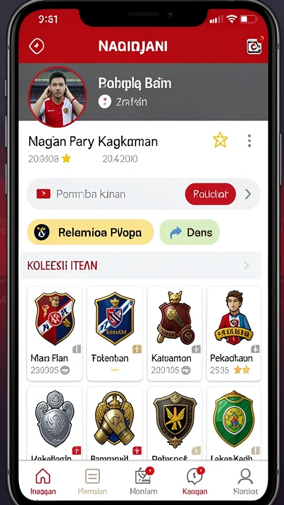 Tampilan antarmuka yang menarik dan user-friendly.