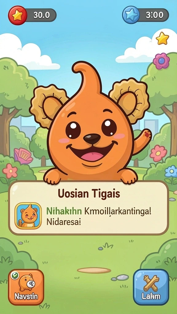 Gameplay seru dengan berbagai macam fitur yang menggoda.