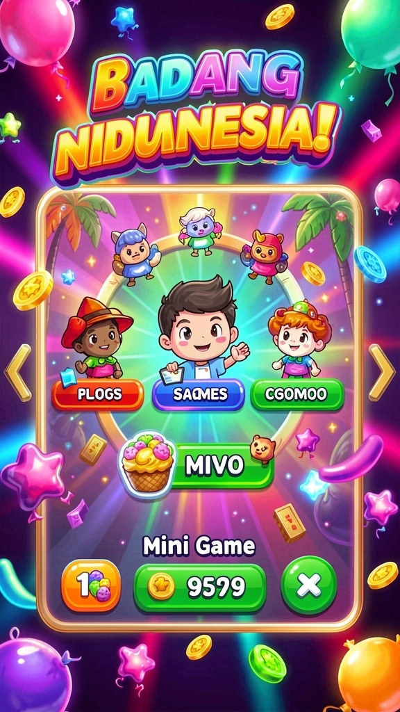 Fitur hadiah menarik yang membuat permainan semakin seru.