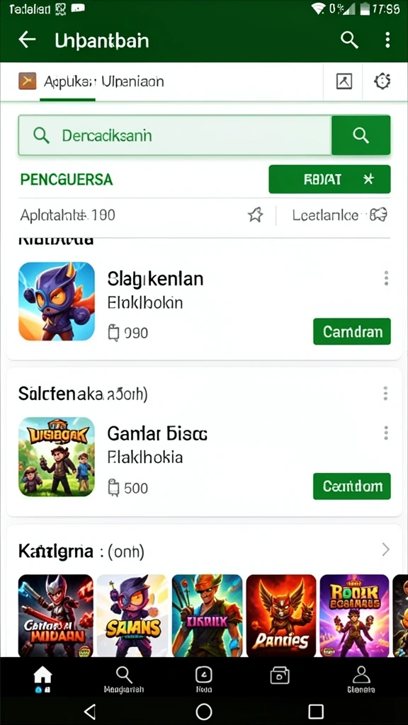 Tampilan antarmuka yang menarik dan mudah digunakan.