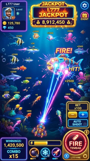 l777 — layar beranda